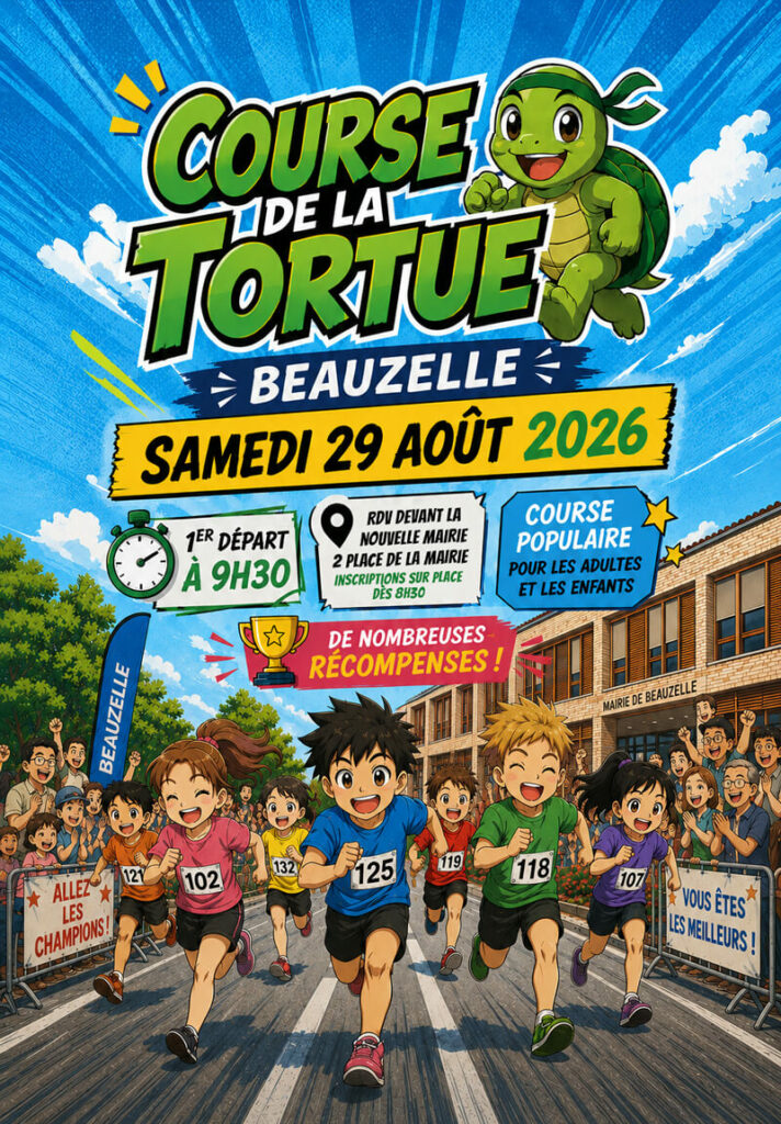 Course de la Tortue 2026 - Beauzelle